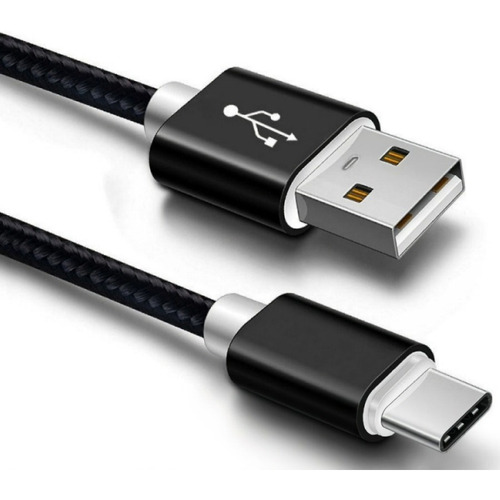 Cable Acordonado Usb-c Tipo C 1m Xiaomi Huawei Samsung ®