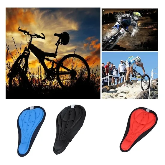 Forro Sillin Gel Comodo Bicicletas Ruta Montaña
