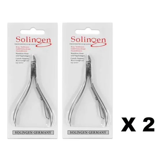 Corta Cutícula Pedicure Profesional Solingen X 2 Unidades