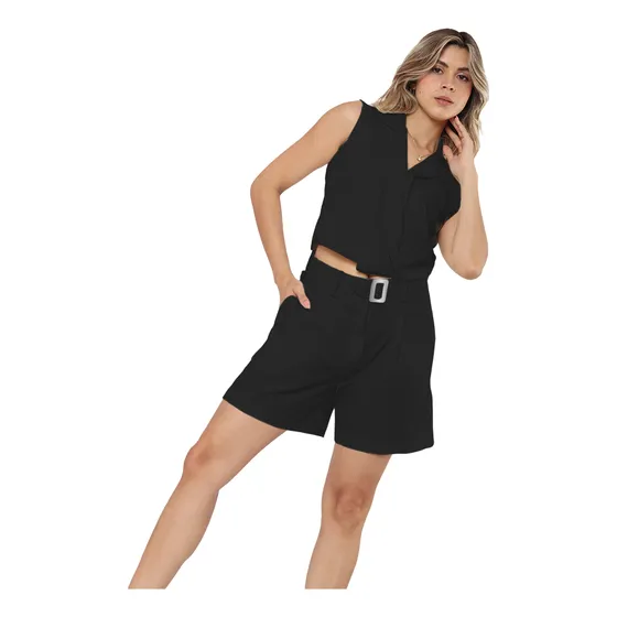 Conjunto Thiare Negro