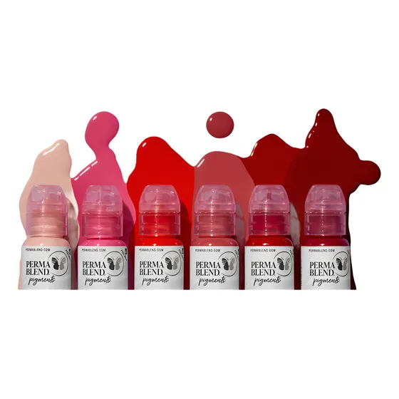 Permablend Pigmentos Micropigmentacion Labios 15 Ml