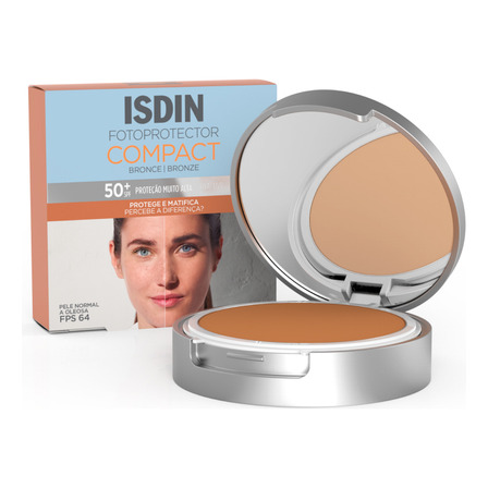 Isdin Protetor Solar Compacto Bronze Fps 50 - 10g Isdin Protetor Solar Compacto Bronze Fps 50 - 10g