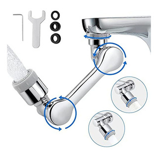 Adaptador De Enchufe Para Grifo De Cocina, Rotación De 1080 Adaptador De Enchufe Para Grifo De Cocina, Rotación De 1080