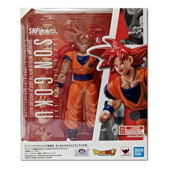 Goku Super Saiyan God S.h. Figuarts Dagron Ball Super