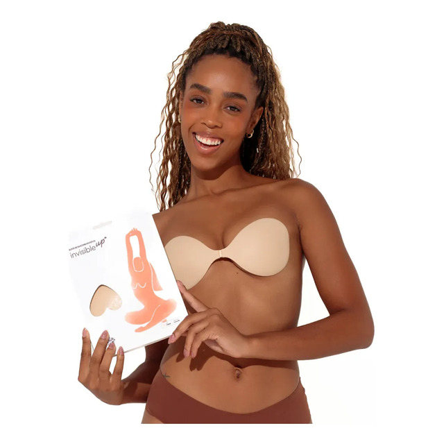Sutiã De Silicone Invisível Lifting Reutilizável Toda Up