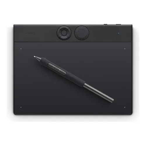 Mesa Digitalizadora Wacom Intuos Pro Pequena Pth460 Cor Black