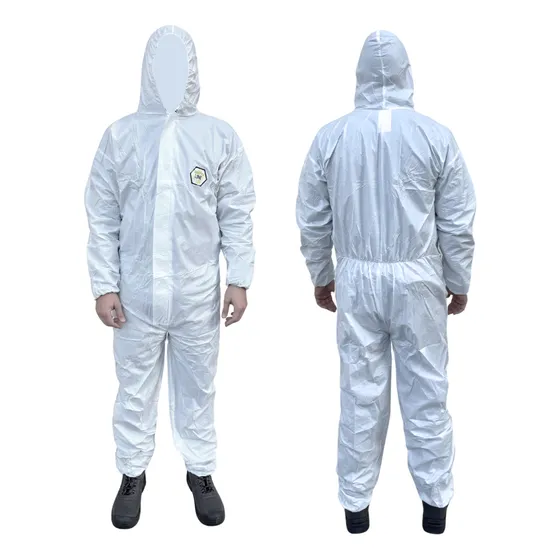 Buzo Overol Desechable Blanco Polipropileno X 10 Unidades