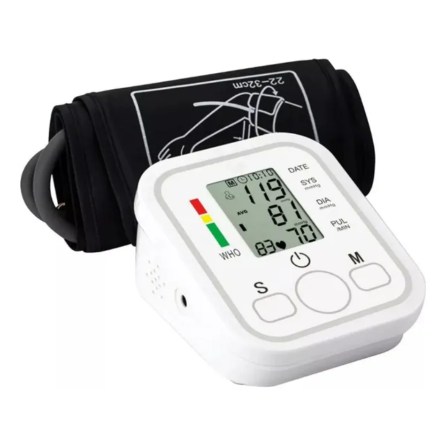 Tensiometro Maquina Toma Presion Arterial Digital Recargable