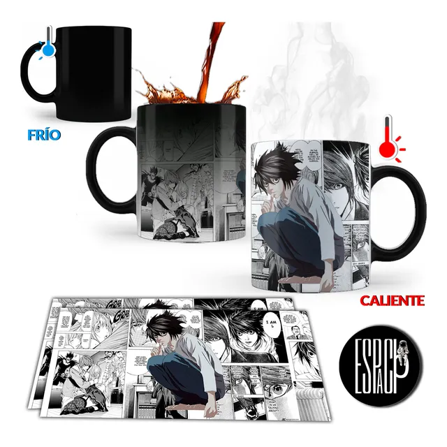 Taza Mágica Todos Los Animes Manga Regalo - Con Caja