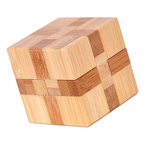 Juego De Rompecabezas Clásico Con Forma De Cubo De Juguete: 