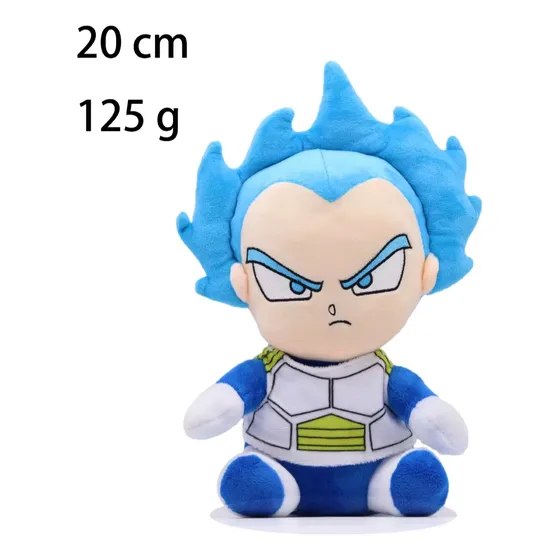 Peluche Vegeta Dragón Ball Mide 20 Cm