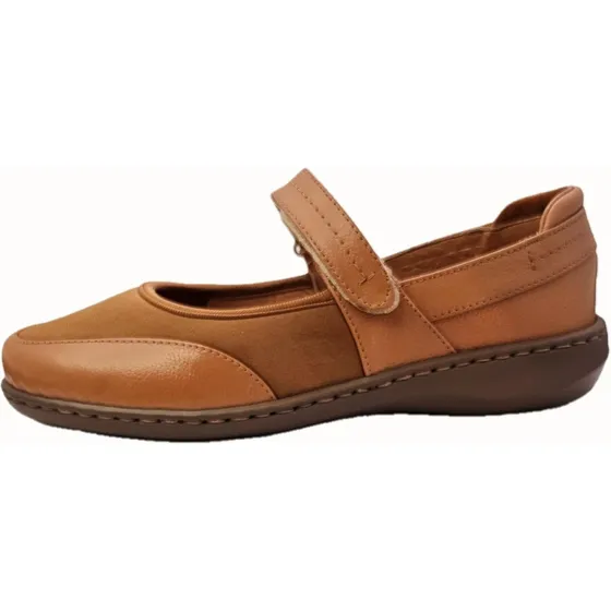Sapato Feminino Ortopédico Opananken 63811 Com Velcro