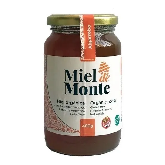 Miel Orgánica Miel De Monte  X 500 Gr - Algarrobo