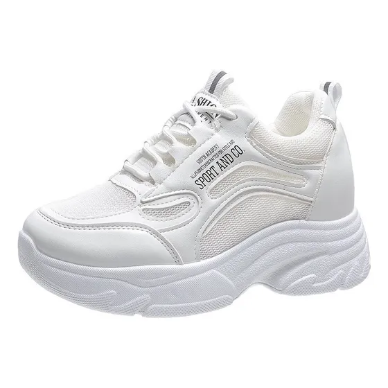 Zapatillas Con Plataforma Para Mujer - Zapatos Casuales De E