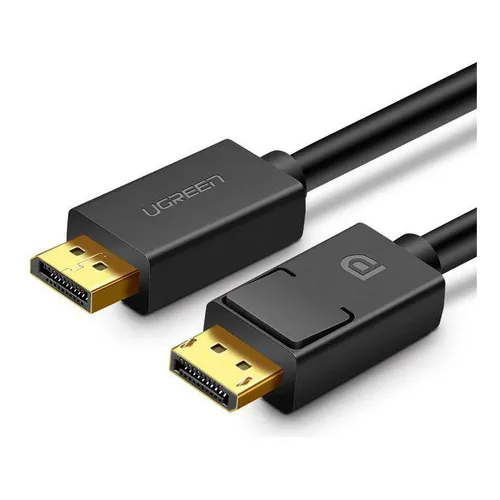 Ugreen - Cable de vídeo Displayport macho (4 K, 60 Hz/144 Hz, 1,5 m), color negro