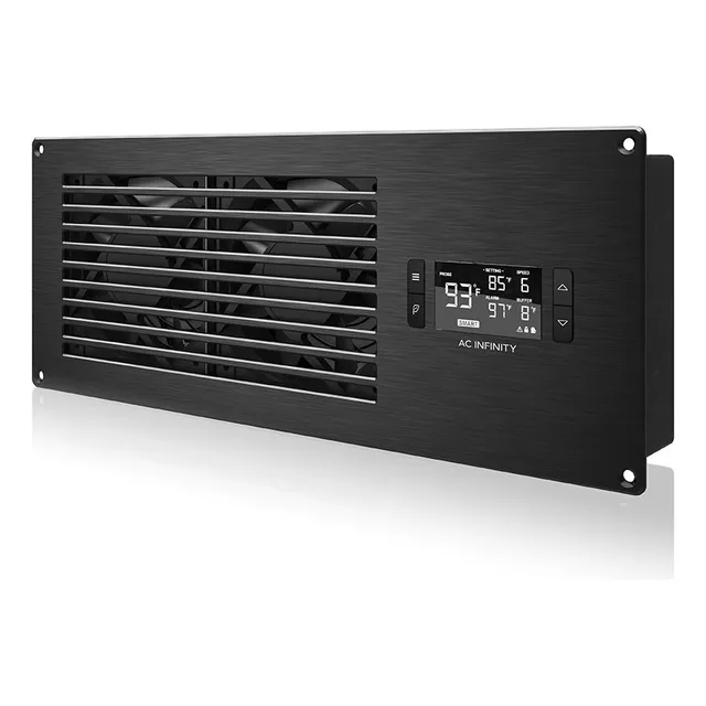 Sistema De Ventilador De Refrigeración Alto Flujo Aire Negro