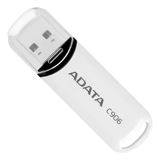 Memoria USB Adata C906 32GB 2.0 Liso blanco