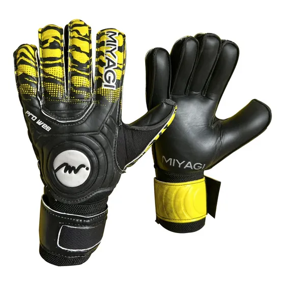 Guantes Arquero Futbol Pro Web Portero Profesional Miyagi
