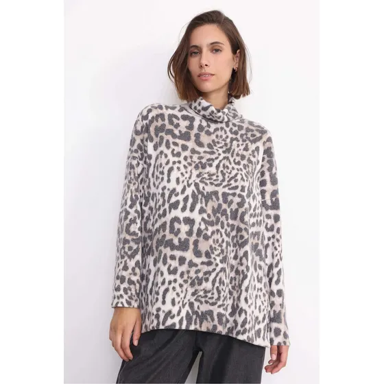 Sweater Mujer Animal Print Vero Yagmour