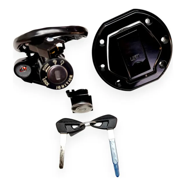Kit Switch Encendido + Tapa Tanque +seguro Dominar 250 Bajaj