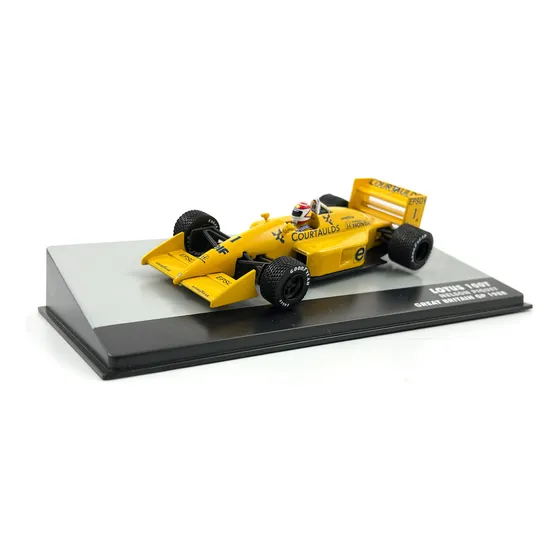 Miniatura F1 Nelson Piquet Lotus 100t 1988 - Ed 39