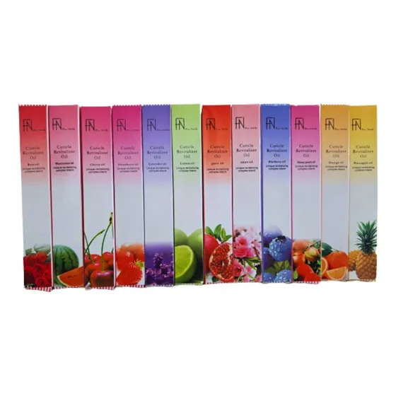 Kit 12 Canetas Hidratação Oleo De Cuticulas