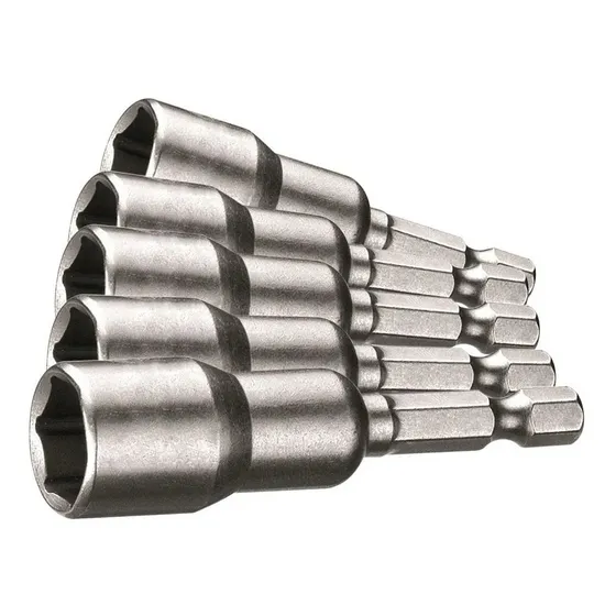 Juego Punta De Dados Para Taladro 5/16 5pcs 65mm