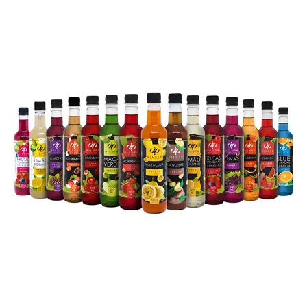 Xarope Dilute Para Drink Soda Italiana Gin Todos Os Sabores