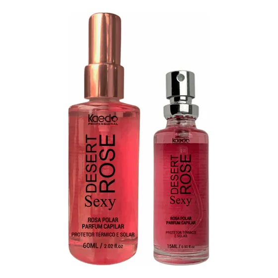 Perfume Capilar Desert Rose Kaedo 60ml Fragrâncias