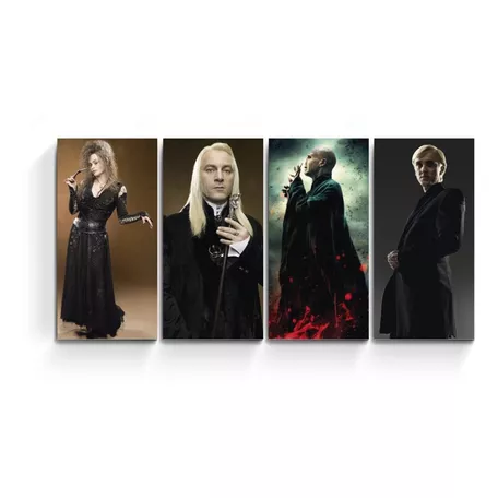 Cuadro Harry Potter Bellatix Draco Lucius Malfoy Lord Riddle