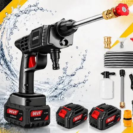 Lavadora Alta Pressão Portátil Lava Jato 96v 1000w Bivolt Jato De Água Profissional