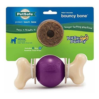 Juguete Masticable Petsafe Busy Buddy Bouncy Bone Para Perro Juguete Masticable Petsafe Busy Buddy Bouncy Bone Para Perro