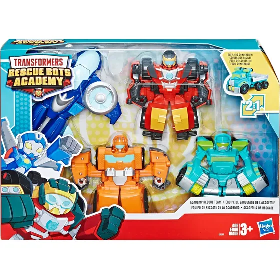 Playskool Heroes Transformers Rescue Bots Equipo De La Ac...