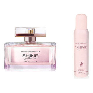 Wellington Polo Club Shine Golden Rose Mujer Perfume + Deo Wellington Polo Club Shine Golden Rose Mujer Perfume + Deo