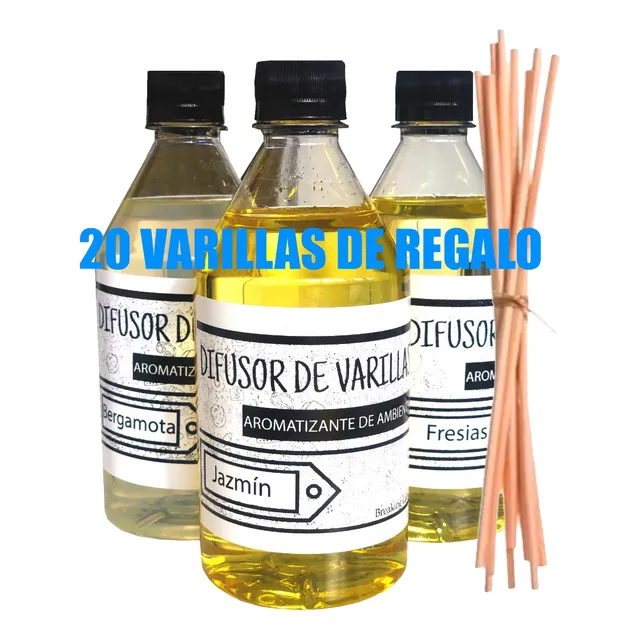 Difusor De Varillas, Aromatizante De Ambiente Repuesto 500cc
