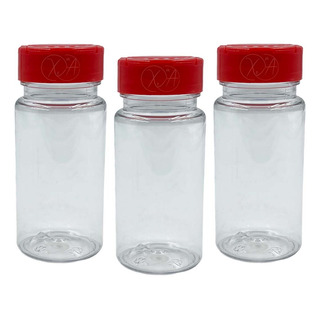 Frasco Especiero Mini Plastico 100 Ml Envase Bote Tapa X 100 Frasco Especiero Mini Plastico 100 Ml Envase Bote Tapa X 100