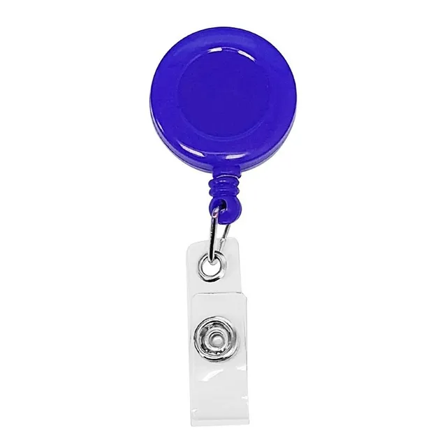 Pack 10 Porta Credenciales Yoyo Retráctil Azul / Lhua Store