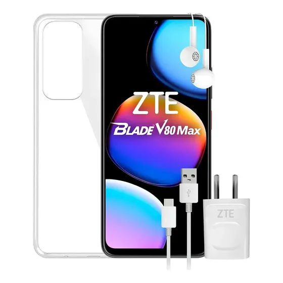 Zte Blade V80 Max 4gb + 10gb Ram 256gb 4g 50mpx Negro Dimm