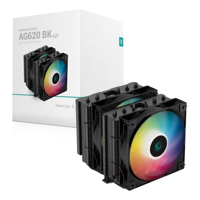 Cooler Gamer Deepcool Ag620 Digital Negro Rgb Direccionable
