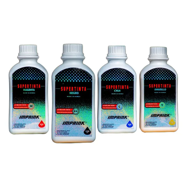 Unidad Supertinta 500ml Para Epson Coreana Imprink 