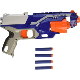 Nerf Elite Disruptor Pistola De Juguete Lanza Dardos Nerf Elite Disruptor Pistola De Juguete Lanza Dardos