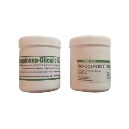 Crema Hidroquinona Al 5 % Y Bloqueador Fps 50 C/ Niacinamida