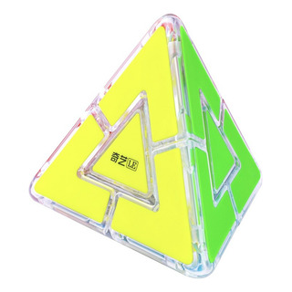 Cubo Qiyi Pyraminx Lite Edición Limitada Base Transparente Cubo Qiyi Pyraminx Lite Edición Limitada Base Transparente