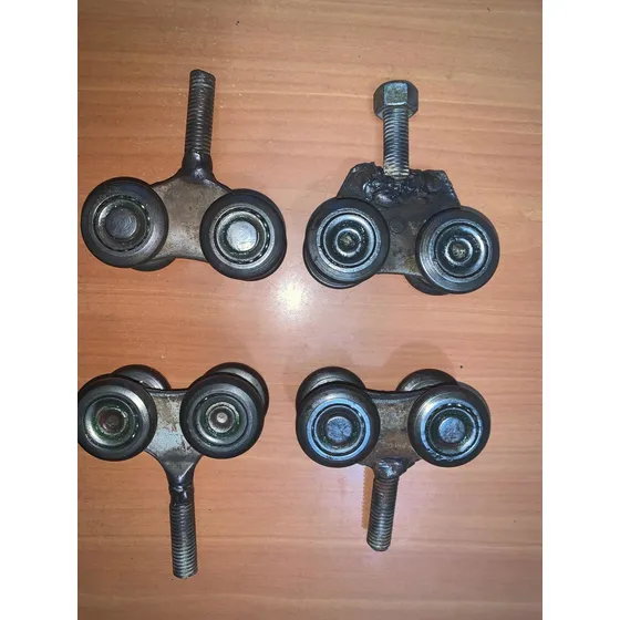 Garrucha Doble (4 Ruedas) Para Riel De 2'' Tal Cual Las Foto