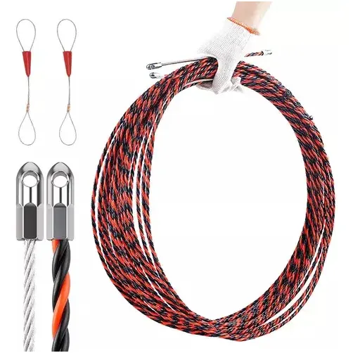 Juego De Enhebradores Para Electricistas, 20 M, Guía De Cabl