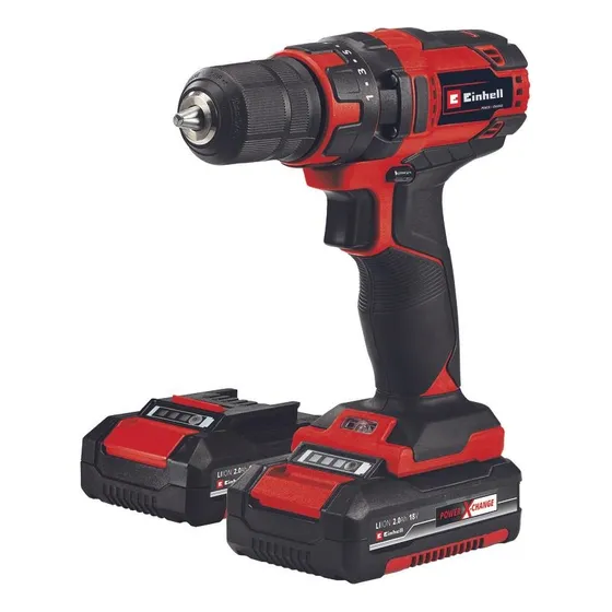 Taladro a batería, Einhell, TC-CD 18/35 Li+39 (2x2,0 Ah)