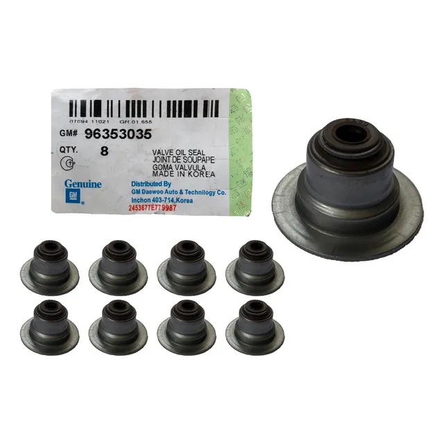 Sellos Gomas Goma Valvula Nok Set 8und Lanos Nubira Aveo 1.6