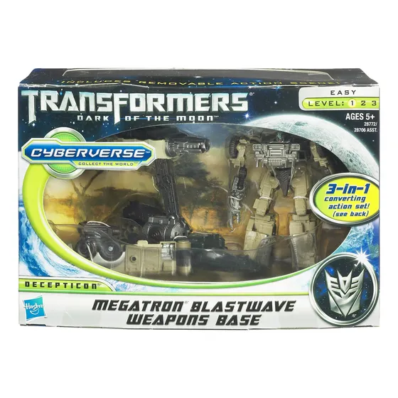 Transformers Dotm Megatron Blastwave Weapons Base 2010 Sin/a