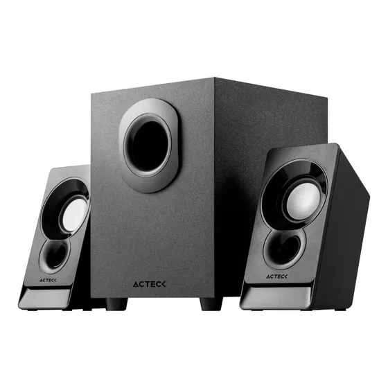 Sistema De Sonido Elant Act As470 2.1 Ch Subwoofer Alambrico Color Negro