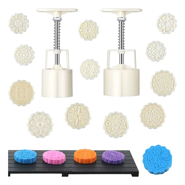 Kit De Moldes Para Bombas De Baño Boao Moon Para Tartas Con 